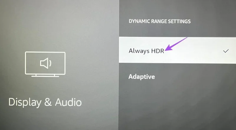 6 migliori soluzioni per Dolby Vision che non funziona su Amazon Fire TV Stick 4K