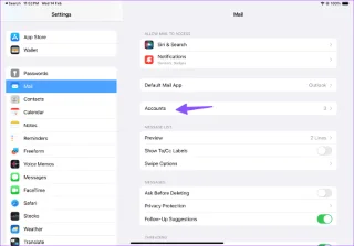 Comment configurer Gmail sur iPad
