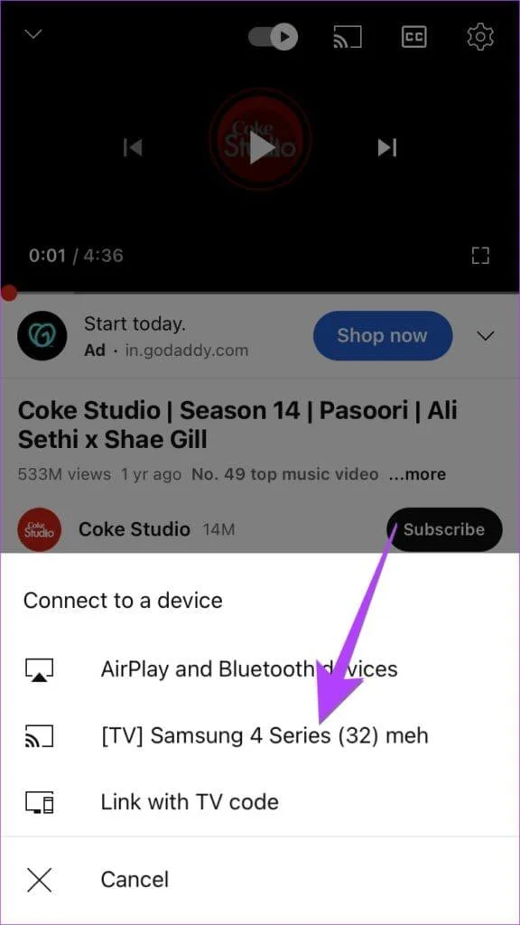 4 modi per eseguire il mirroring dello schermo da iPhone a TV Samsung