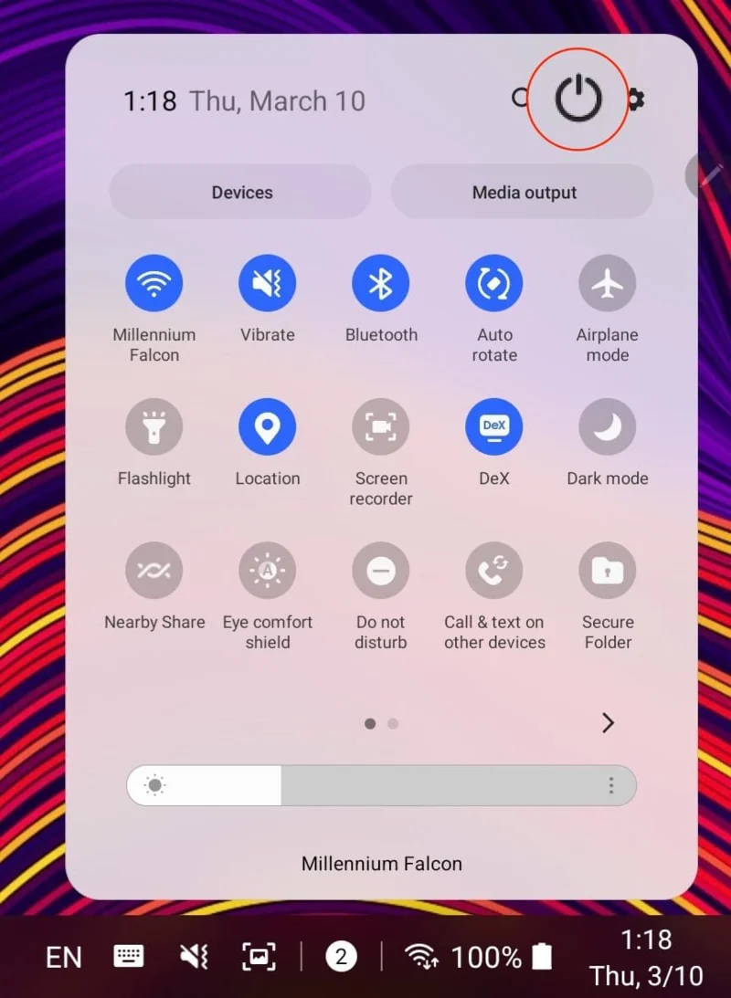 Galaxy Tab S9をリセットする方法