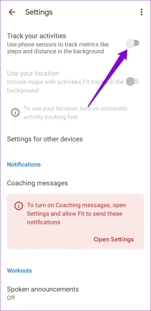 Top 7 manieren om de Google Fit-app te repareren die geen stappen volgt op Android