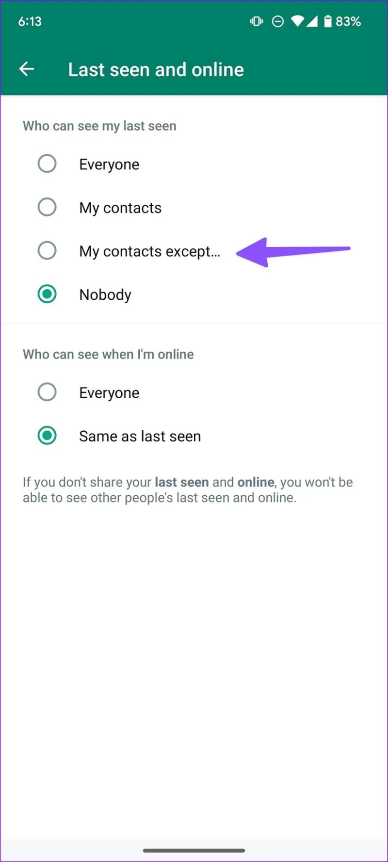 วิธีซ่อนการออนไลน์ล่าสุดและสถานะออนไลน์ใน WhatsApp บนมือถือและเดสก์ท็อป