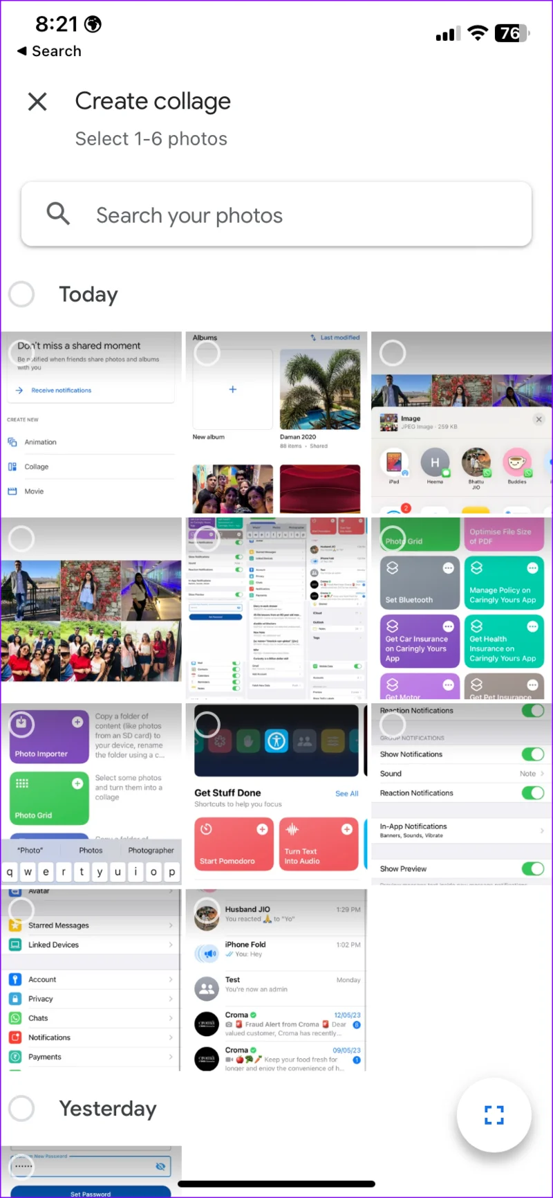Top 5 manieren om een ​​collage op de iPhone te maken