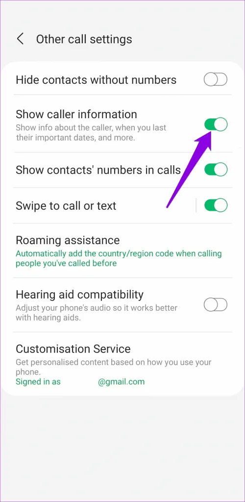 Top 6 oplossingen voor Android waarbij de namen van contactpersonen niet worden weergegeven voor inkomende oproepen