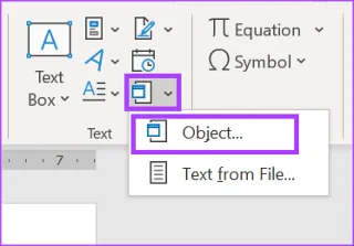 3 طرق لإدراج جدول بيانات Excel في مستند Word