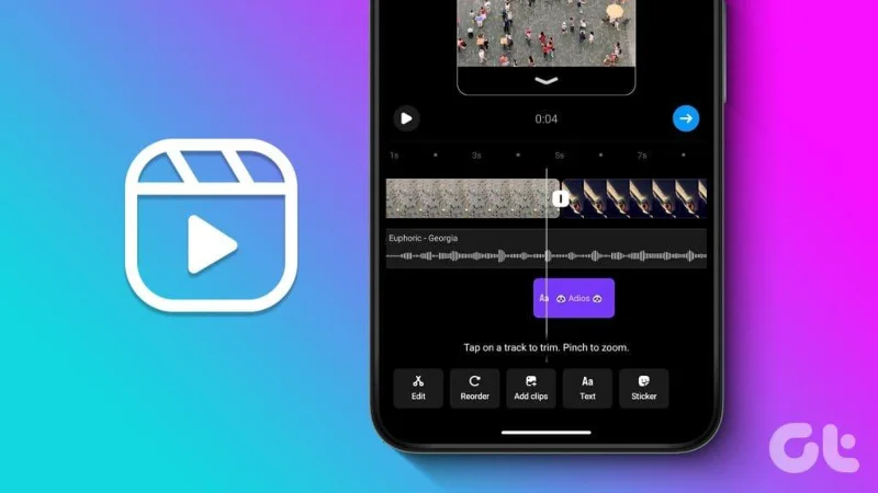Come modificare i reel utilizzando l'editor integrato di Instagram