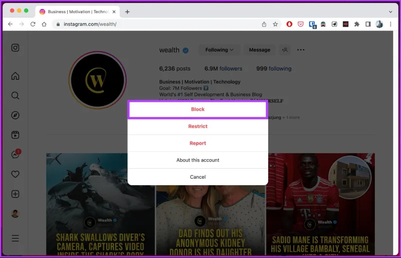 3 eenvoudige manieren om berichten van iemand op Instagram te verbergen