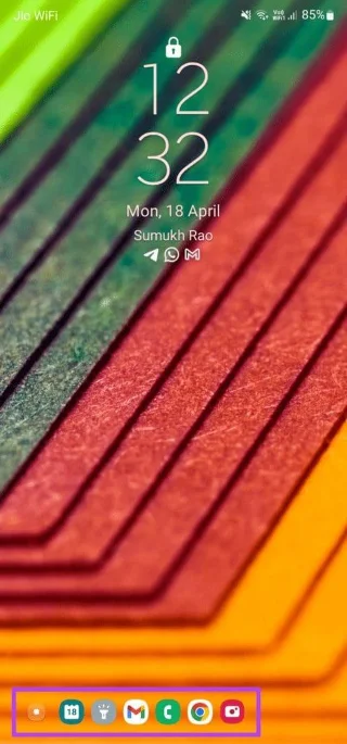 Come modificare le scorciatoie della schermata di blocco sui telefoni Samsung Galaxy