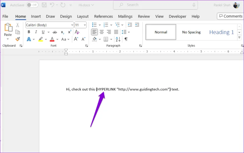 6 najlepszych sposobów naprawienia niedziałających hiperłączy w programie Microsoft Word dla systemu Windows