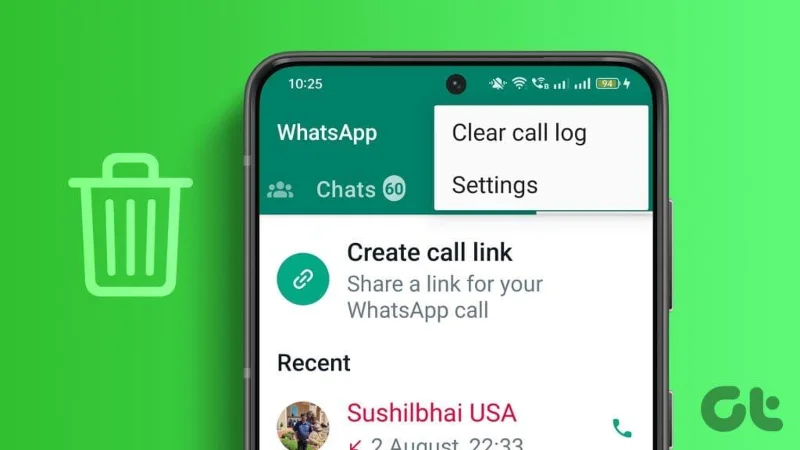 Hoe WhatsApp-oproepgeschiedenis op Android- en iOS-apparaten te verwijderen