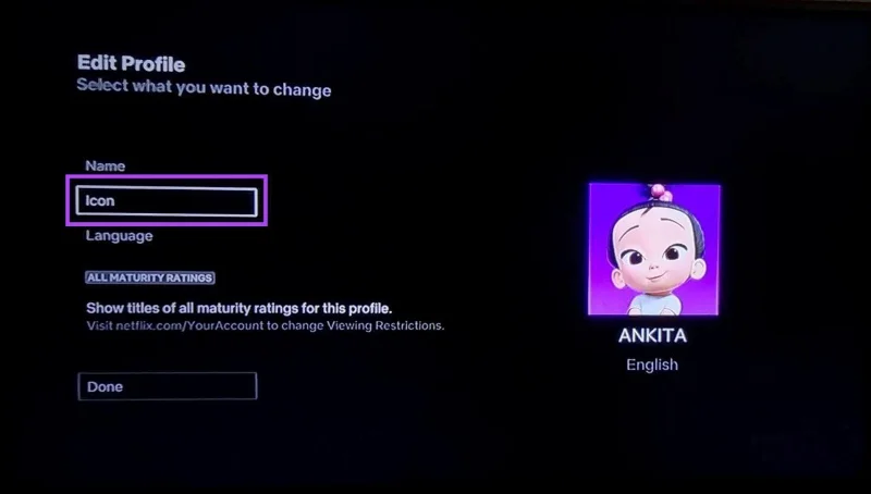 Hoe u een aangepaste profielfoto instelt op Netflix