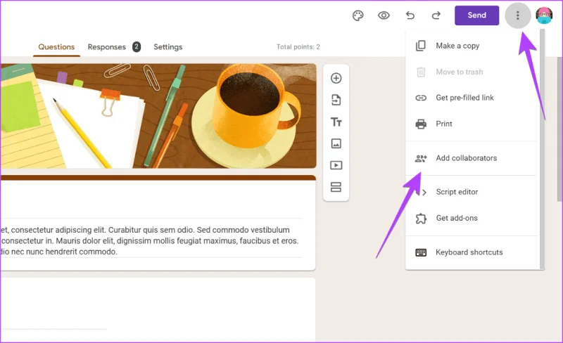 4 modi per condividere le risposte dei moduli Google con altri