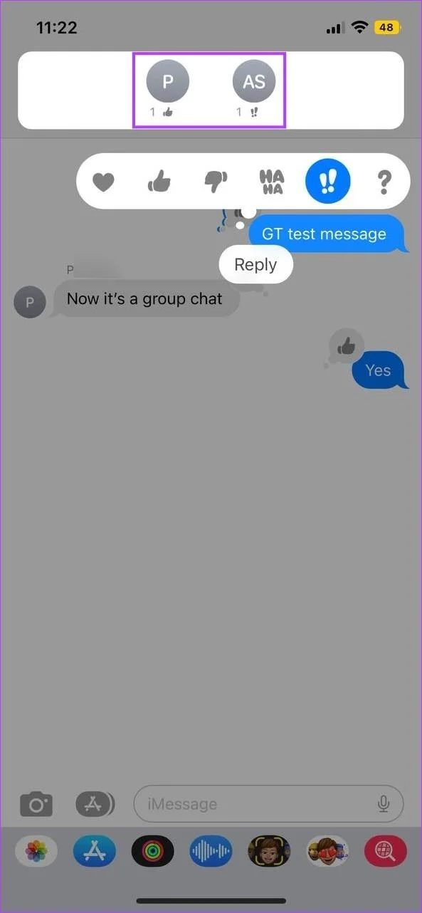 Wat zijn benadrukte reacties en hoe u ze kunt gebruiken op de iPhone