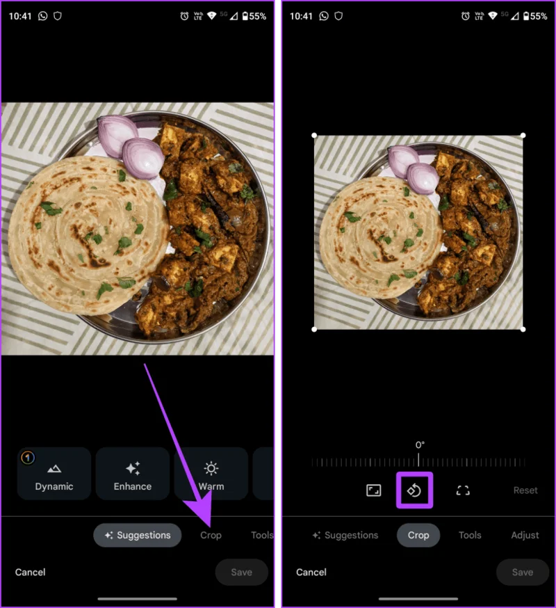 10 façons de faire pivoter rapidement une image sur mobile et ordinateur