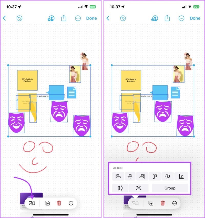 Hoe de Apple Freeform-app op iPhone en iPad te gebruiken