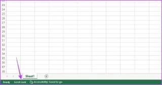 Como desativar o Scroll Lock no Excel no Windows e Mac