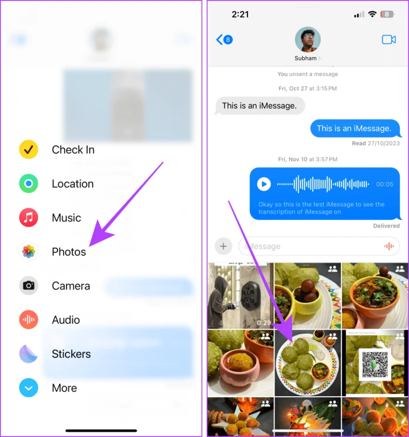 3 formas de enviarte mensajes de texto en iMessage