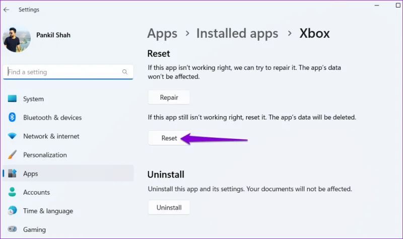 Las 6 soluciones principales para la aplicación Xbox que no muestra los juegos instalados en Windows