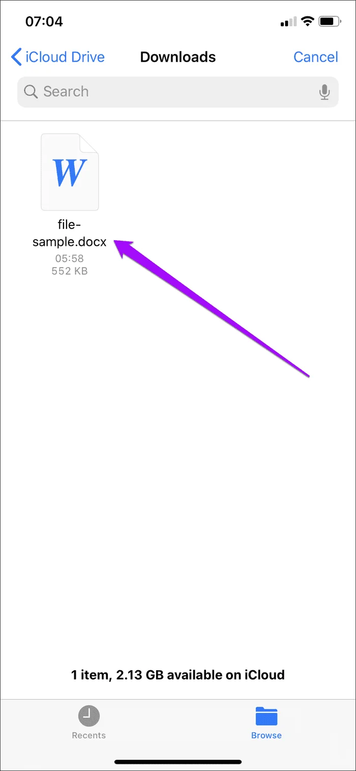 Come convertire file DOCX in documenti Google