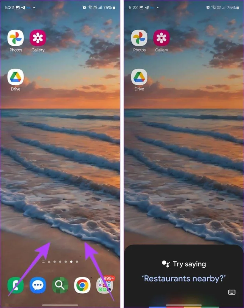 Hoe Google Assistant te openen op Samsung en andere Android-telefoons