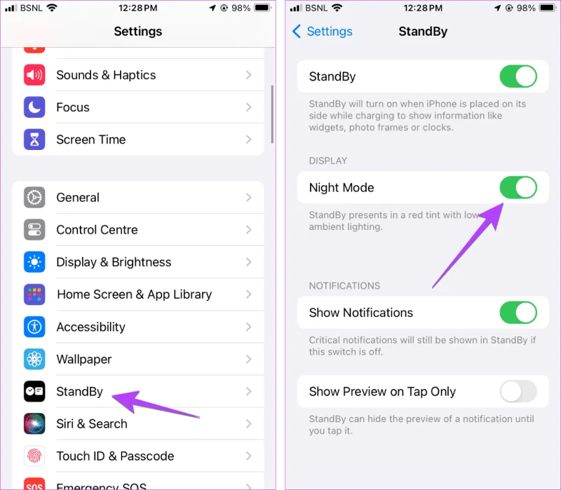 Waarom is mijn StandBy rood in iOS 17 en hoe kan ik dit oplossen?