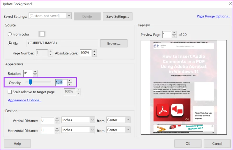 Comment ajouter et modifier un arrière-plan PDF à l'aide d'Adobe Acrobat