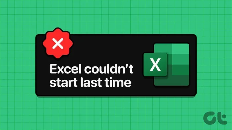 As 6 principais correções para o Excel não foi possível iniciar o último erro no Windows