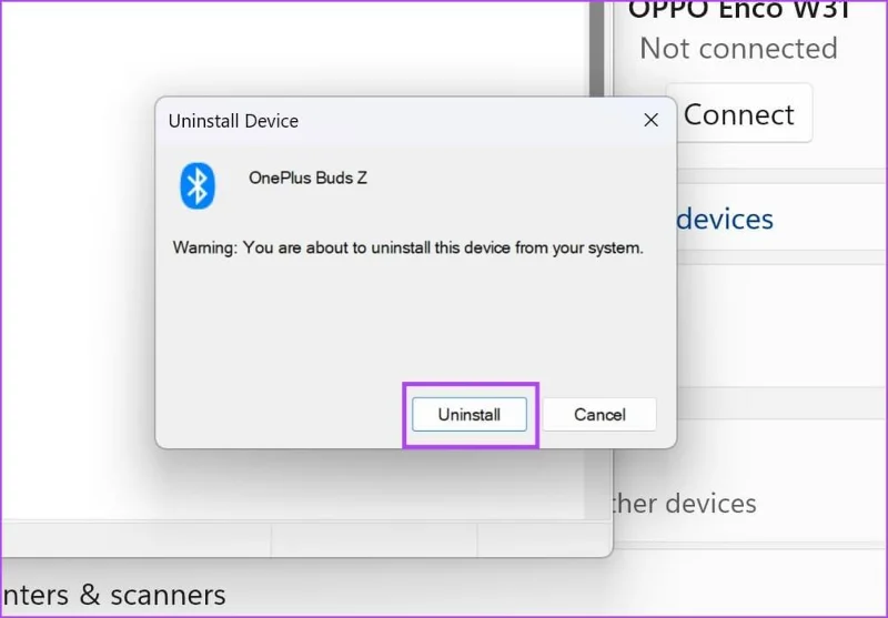 Hoe Bluetooth-apparaten op Windows te verwijderen