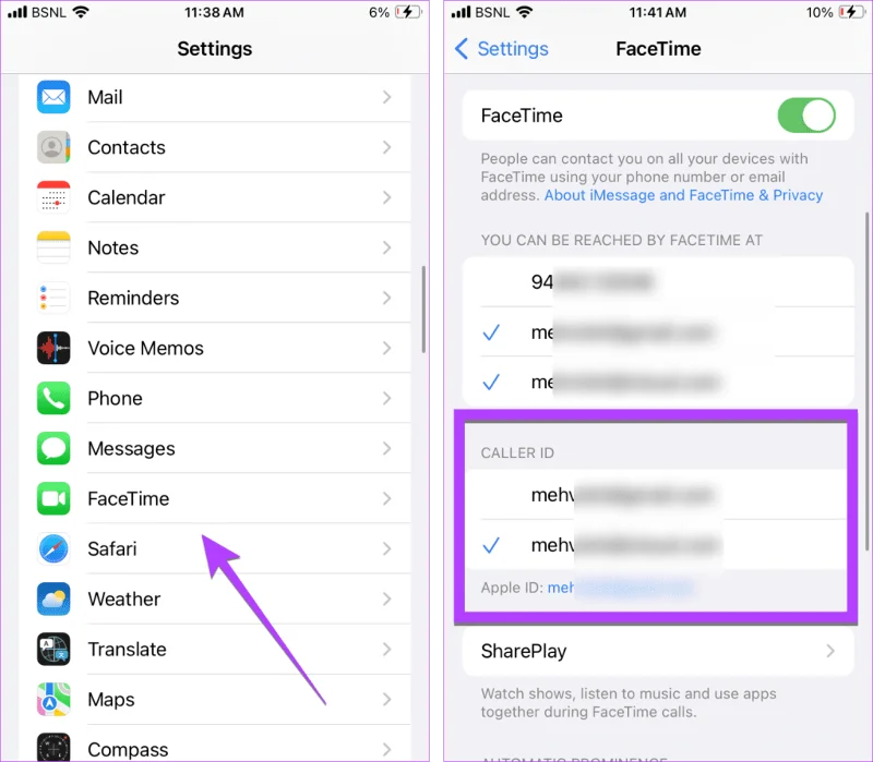 Que signifie les photos FaceTime doivent être activées sur les deux appareils