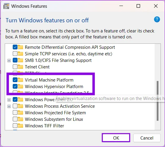 Cómo habilitar la virtualización en Windows 11