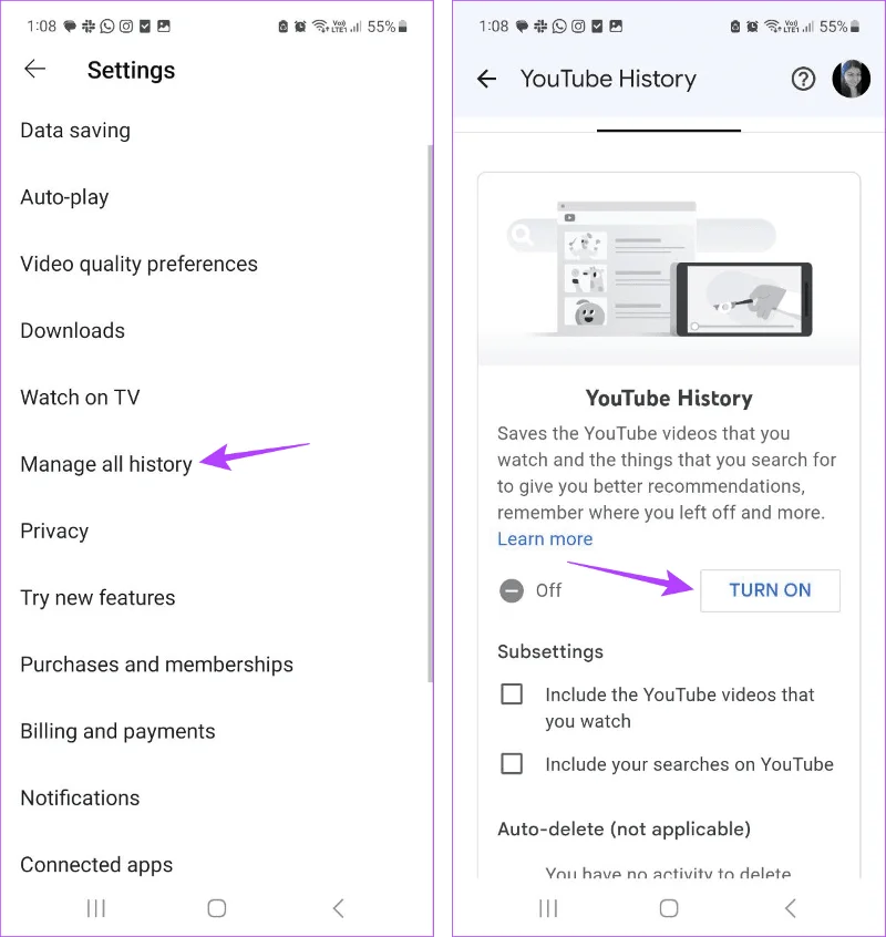 Perché la schermata iniziale di YouTube è vuota e come risolverla