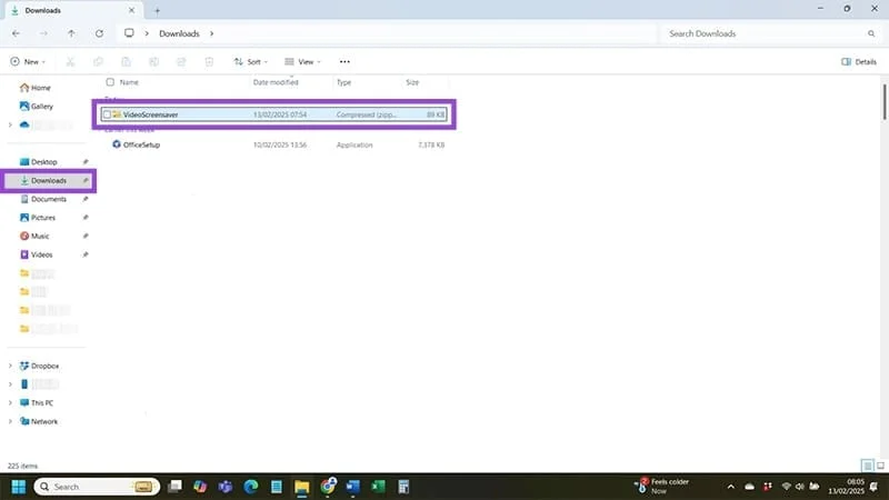 Cómo establecer un video como protector de pantalla en Windows 11