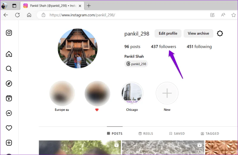 Come vedere i follower recenti su Instagram