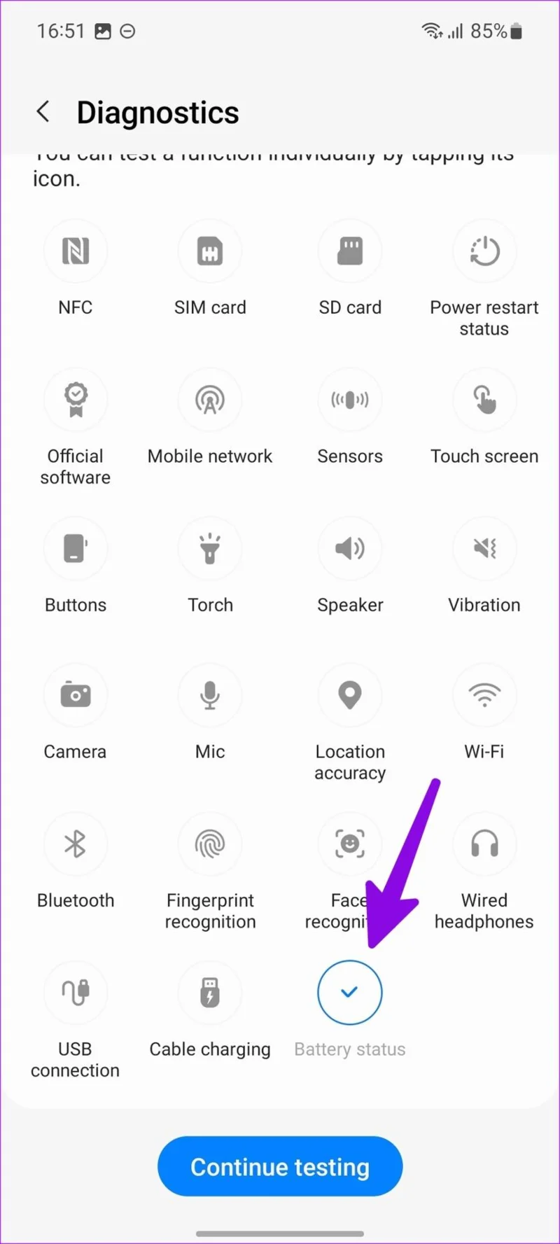 Les 5 meilleures façons de réparer le téléphone Samsung Galaxy qui ne se charge pas après 85&nbsp;%