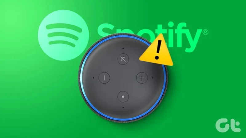 Le 17 principali correzioni per Alexa che non riproduce musica da Spotify
