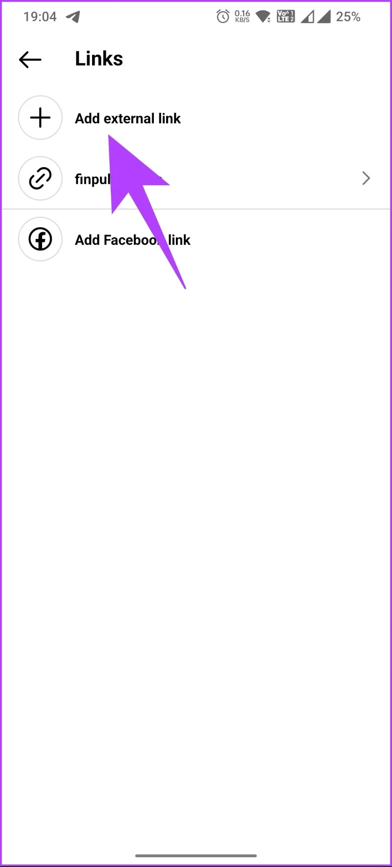 Comment ajouter un lien vers l'histoire et les publications Instagram