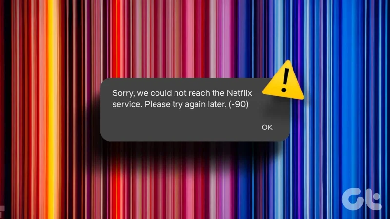 11 correctifs pour l’erreur «&nbsp;Désolé, nous n’avons pas pu accéder au service Netflix&nbsp;»