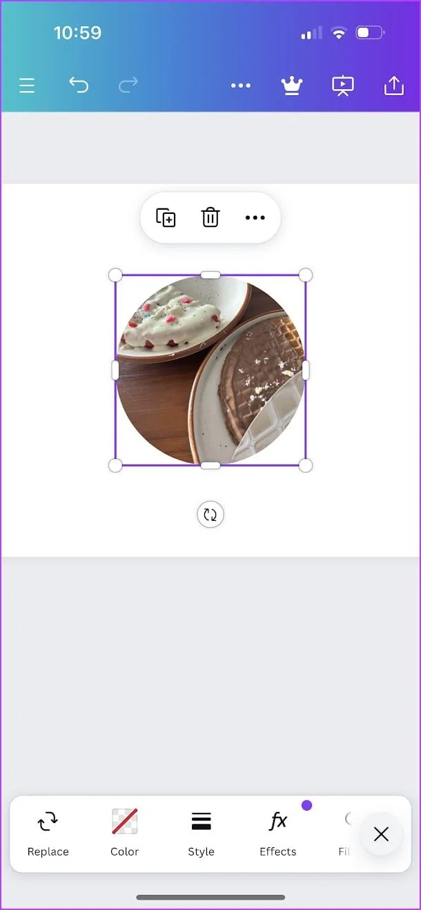 Comment recadrer des images en formes dans Canva