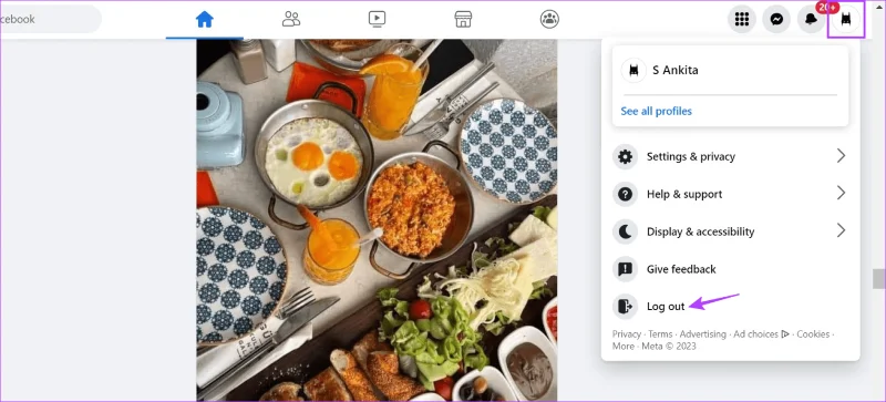 Uitloggen bij Facebook en Messenger op alle apparaten