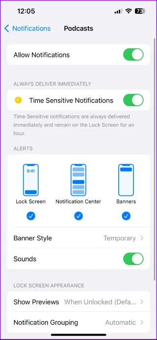 5 beste oplossingen voor podcast-app-meldingen die niet werken op iPhone, iPad en Mac