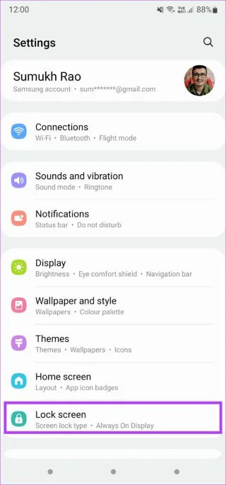 Come modificare le scorciatoie della schermata di blocco sui telefoni Samsung Galaxy