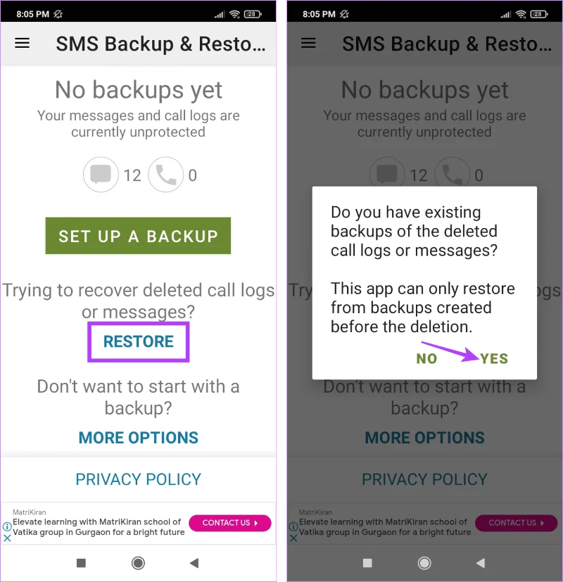 Hoe tekstberichten (sms) over te zetten van Android naar Android