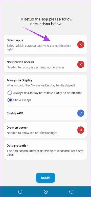 Come ottenere la luce di notifica LED sugli smartphone Samsung Galaxy