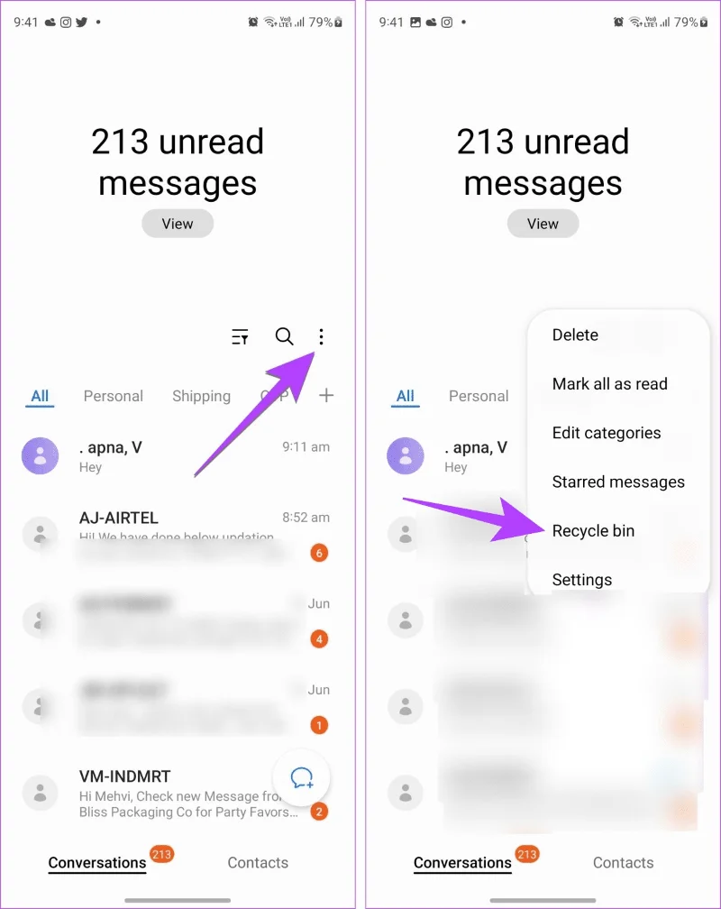 6 manieren om verwijderde tekstberichten op Android op te halen