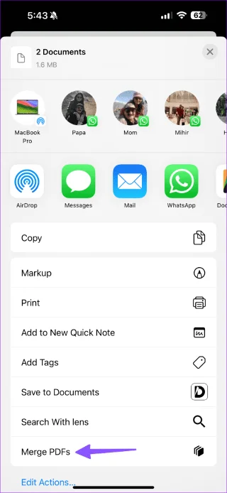 Top 4 manieren om PDF's samen te voegen op iPhone en iPad