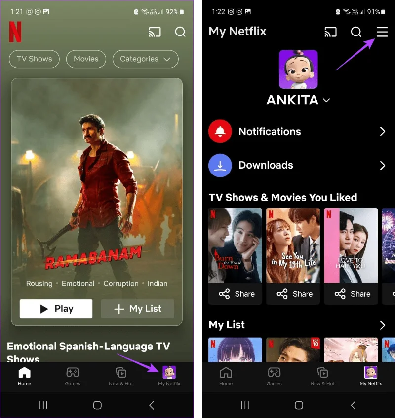 Een Netflix-profiel toevoegen of verwijderen op mobiel en desktop