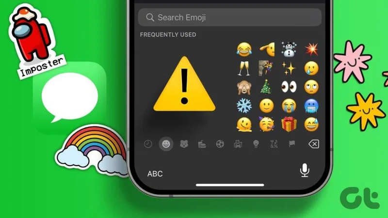 Las 6 mejores soluciones para las pegatinas que no funcionan en la aplicación Mensajes del iPhone