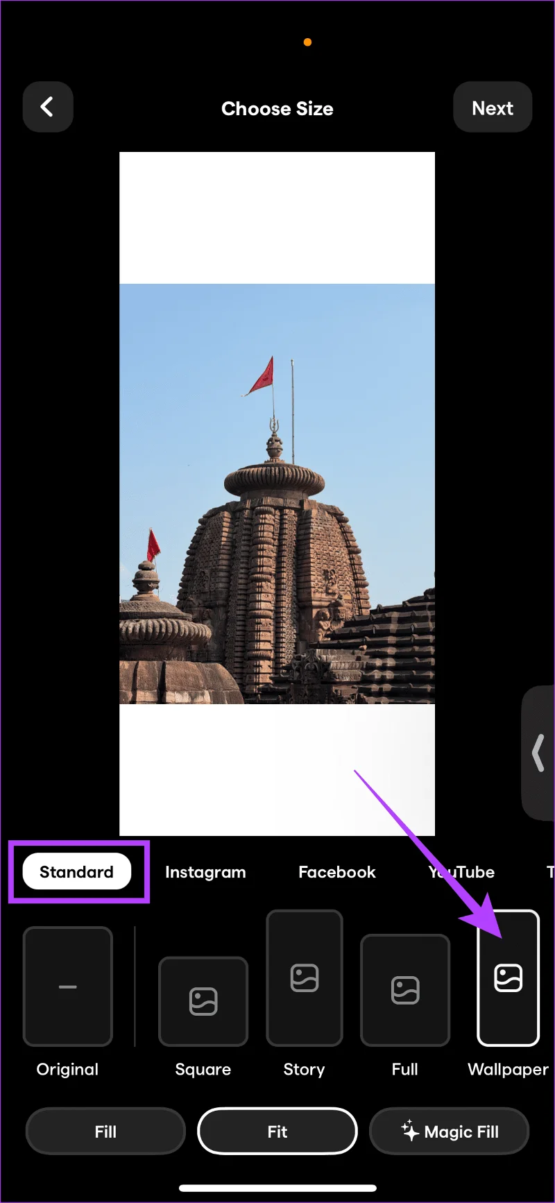 3 manieren om een ​​Picture Fit-achtergrond op de iPhone te maken