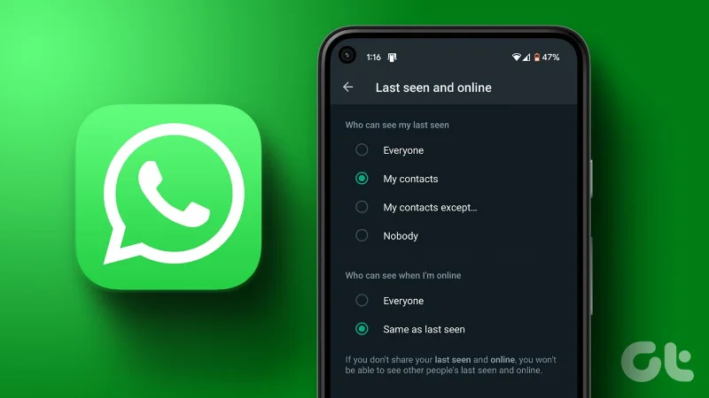 วิธีซ่อนการออนไลน์ล่าสุดและสถานะออนไลน์ใน WhatsApp บนมือถือและเดสก์ท็อป