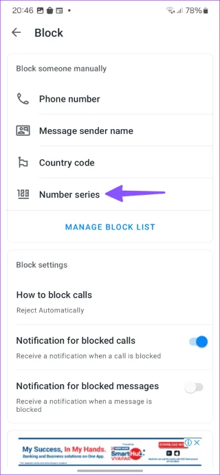 Perché ricevo messaggi da un numero bloccato